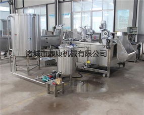 豆制品炸锅厂家 豆制品炸锅 诸城鼎康机械图